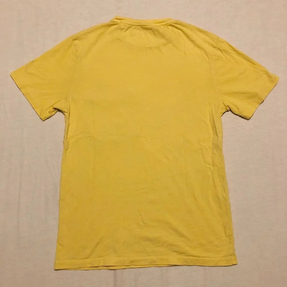 Zara Size Small Tip Here Pocket Shirt Yellow Cler Pocket Tshirt - Picture 10 of 16